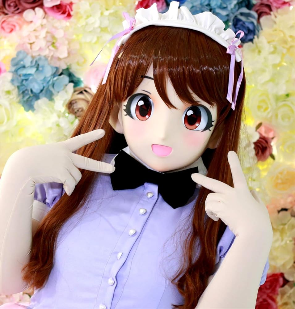 Amazon.co.jp: [むにむに製作所] 本格的 コスプレマスク KAWAII